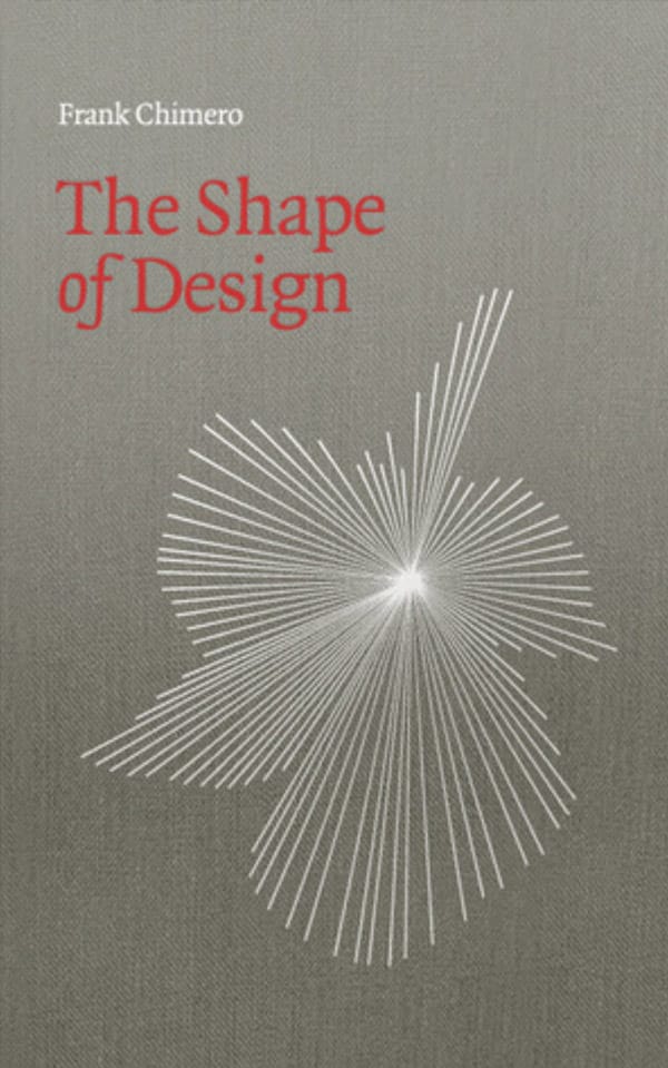 The Shape of Design book image